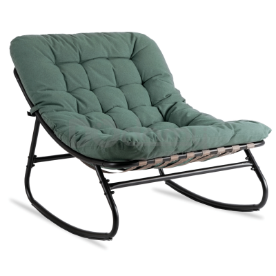 Крісло-гойдалка ELITE AURORA Зелений, фото 1