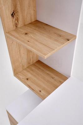 Письмовий стіл Halmar Miso білий / дуб артизан, фото 4