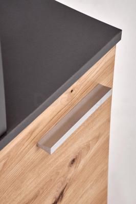 Письмовий стіл Halmar Miso графіт / дуб артизан, фото 3