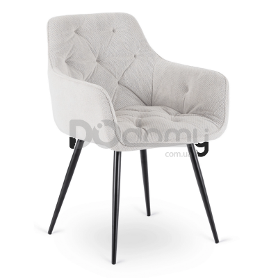 Крісло MEBEL ELITE MODESTO Бежевий тканина, фото 1