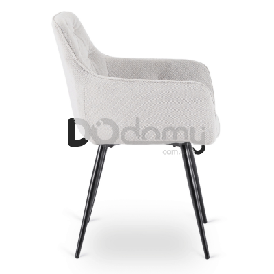 Крісло MEBEL ELITE MODESTO Бежевий тканина, фото 3