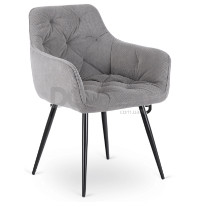 Крісло MEBEL ELITE MODESTO Сірий тканина, фото 1