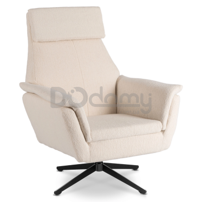 Крісло MEBEL ELITE TERRY Бежевий Букле, фото 1