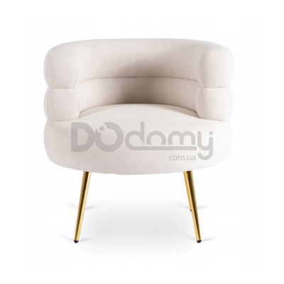 Крісло MEBEL ELITE PRESTON Кремовий, фото 2