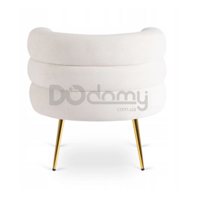 Крісло MEBEL ELITE PRESTON Кремовий, фото 3