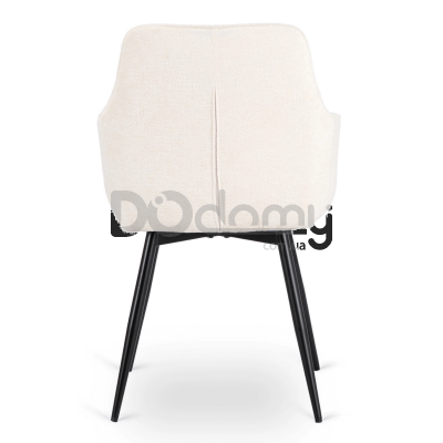 Стілець поворотний MEBEL ELITE LARISA Кремовий, фото 4