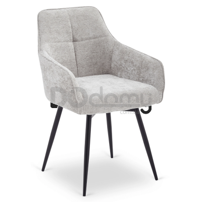 Стілець поворотний MEBEL ELITE LARISA Сірий, фото 1