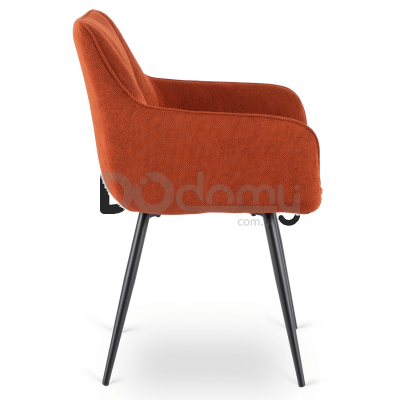 Стілець MEBEL ELITE NAWARA Кориця (Rude) Тканина, фото 3