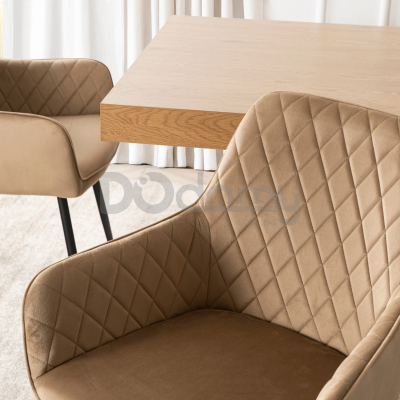 Крісло MEBEL ELITE BRESSO Бежевий, фото 3