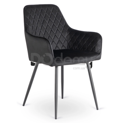 Крісло MEBEL ELITE BRESSO Чорний, фото 5