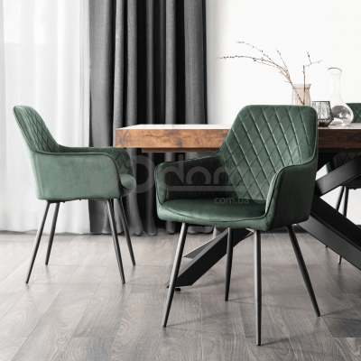 Крісло MEBEL ELITE BRESSO Зелений, фото 1