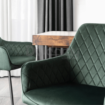 Крісло MEBEL ELITE BRESSO Зелений, фото 4