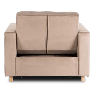 Крісло розкладне ELITE SOLOR велюр бежевий, фото 7