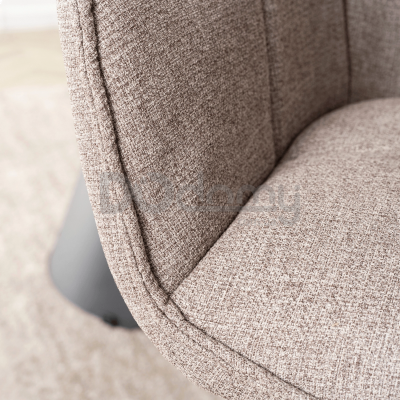 Крісло поворотне ELITE PEONY 2 Капучино, фото 4