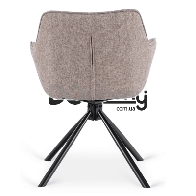 Крісло поворотне ELITE PEONY 2 Капучино, фото 5