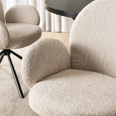 Крісло поворотне ELITE MUSSO Бежевий, фото 2