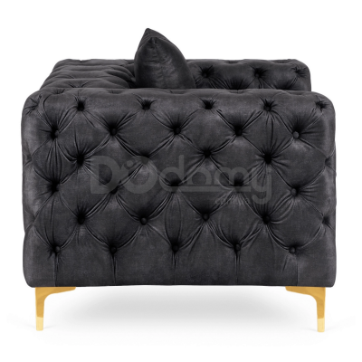 Крісло ELITE SORRENTO 1S Чорний, фото 3