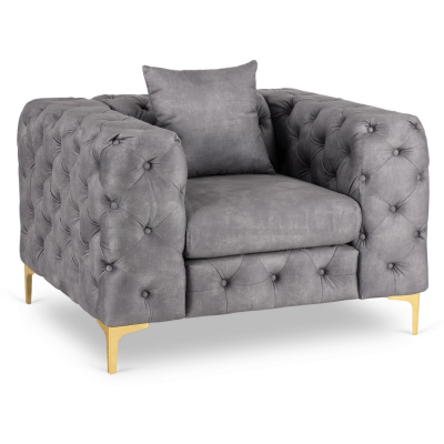 Крісло ELITE SORRENTO 1S Сірий, фото 1