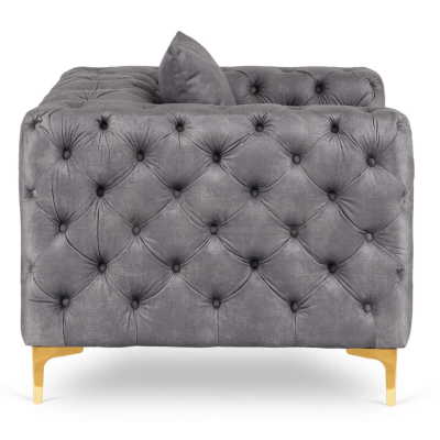 Крісло ELITE SORRENTO 1S Сірий, фото 3