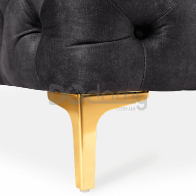 Диван двохмісний ELITE SORRENTO 2S Чорний, фото 6