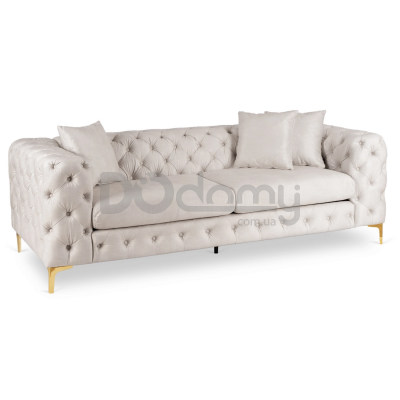 Диван трьохмісний ELITE SORRENTO 3S Кремовий, фото 1