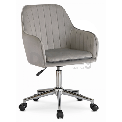Офісне крісло MEBEL ELITE TOM Сірий / Хром, фото 1