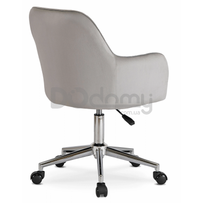 Офісне крісло MEBEL ELITE TOM Сірий / Хром, фото 3
