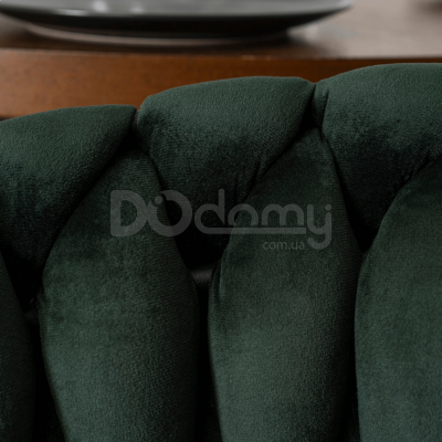 Крісло MEBEL ELITE ELENA Зелений велюр, фото 2