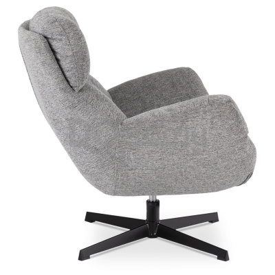 Поворотне крісло ELITE REAL сірий, фото 5