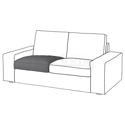 Внутрішня подушка 2-місного дивана KIVIK 304.980.17 IKEA (ИКЕА КИВИК), фото 2