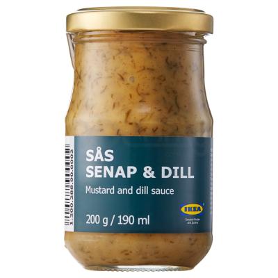 Соус SÅS SENAP & DILL 200.288.90 IKEA (ИКЕА СОС СЕНАП & ДИЛЛ), фото 1