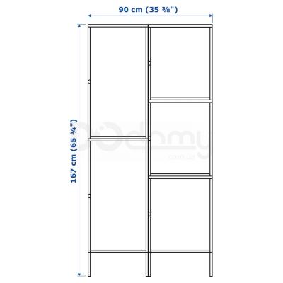 Комбінація шаф HÄLLAN 992.495.20 IKEA (ИКЕА ХЭЛЛАН), фото 6