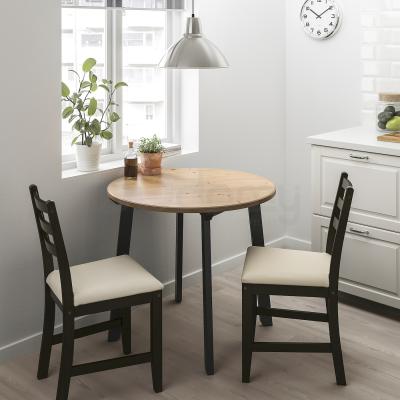 Комплект Стол и Стул GAMLARED / LERHAMN 792.211.69 IKEA (ИКЕА ГАМЛАРЕД/ЛЕРГАМН), фото 4