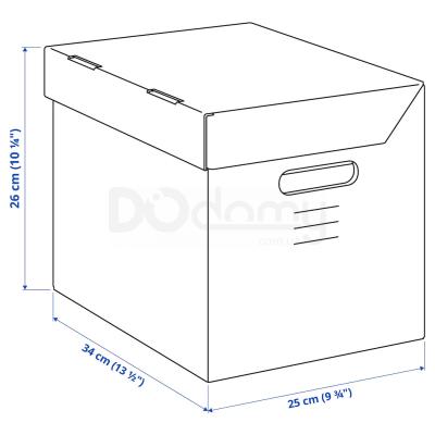 Коробка PAPPIS 001.004.67 IKEA (ИКЕА ПАППИС), фото 3