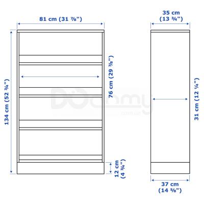 Стелаж HAVSTA 892.750.91 IKEA (ИКЕА ХАВСТА), фото 4