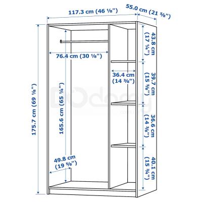 RAKKESTAD 704.537.62 IKEA (ИКЕА РАККЕСТАД), фото 4