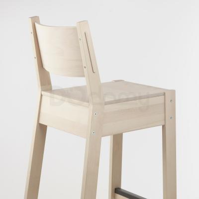 Стул барный NORRAKER 204.290.10 IKEA (ИКЕА НОРРОКЕР), фото 3