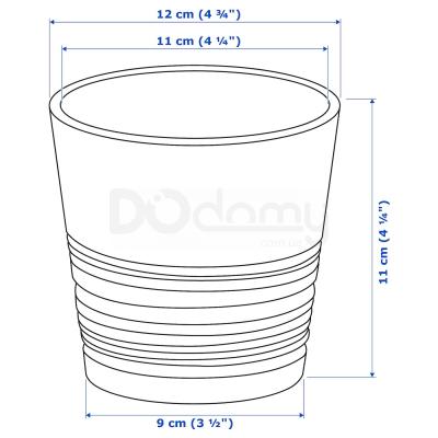 Горщик MUSKOT 303.082.01 IKEA (ИКЕА МУСКОТ), фото 6