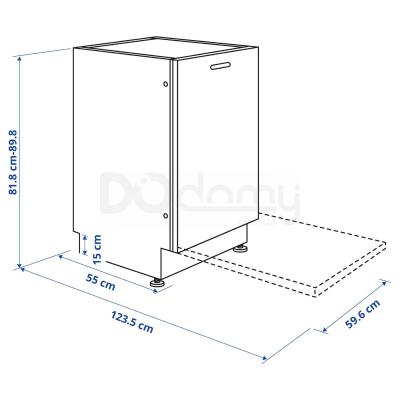 Посудомийна машина RENODLAD 904.756.16 IKEA (ИКЕА РЕНОДЛАД), фото 10