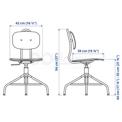 Стул KULLABERG 103.203.41 IKEA (ИКЕА KULLABERG), фото 8