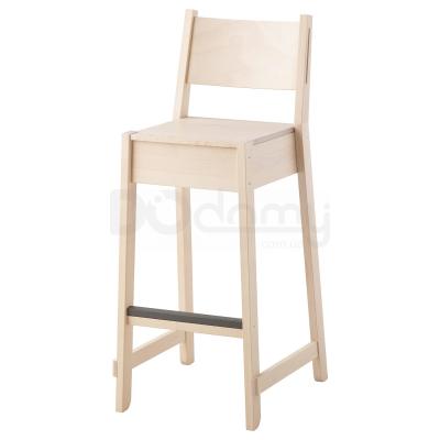 Стул барный NORRAKER 204.290.10 IKEA (ИКЕА НОРРОКЕР), фото 1