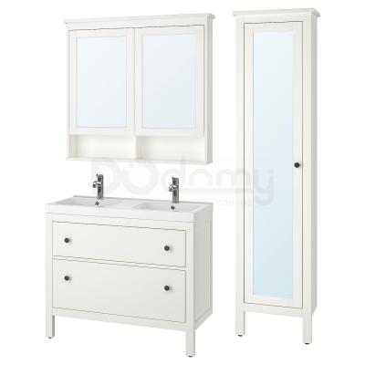 Комплект мебели для ванной HEMNES / ODENSVIK 993.263.87 IKEA (ИКЕА ХЕМНЭС / ОДЕНСВИК), фото 1