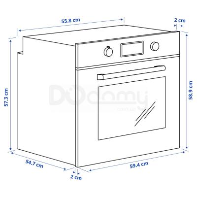 Духовой шкаф SMAKSAK 704.116.73 IKEA (ИКЕА ВКУС), фото 10