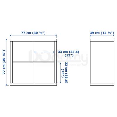 Стеллаж KALLAX 202.758.14 IKEA (ИКЕА КАЛЛАКС), фото 4