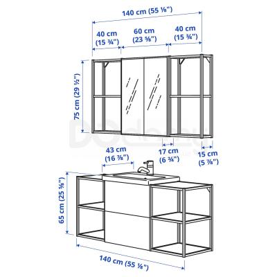 ENHET / TVALLEN 393.376.09 IKEA (ИКЕА ENHET/TVÄLLEN), фото 5