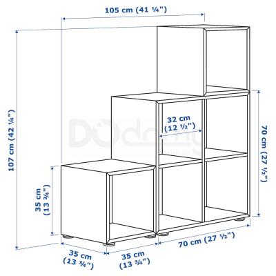 Стелаж EKET 091.892.00 IKEA (ИКЕА EKET), фото 5