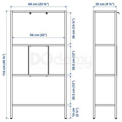 Стелаж BAGGEBO 504.811.72 IKEA (ИКЕА БАГГЕБО), фото 5
