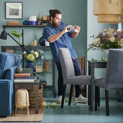 Стілець BERGMUND 693.843.07 IKEA (ИКЕА БЕРГМУНД), фото 2