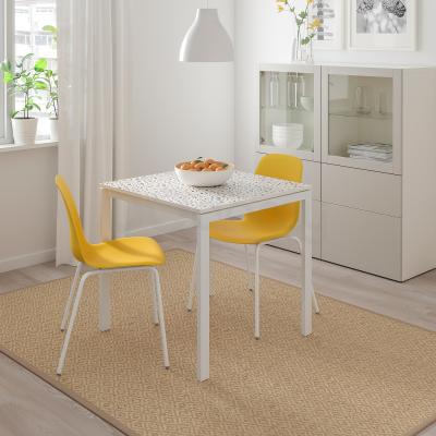 Комплект стол и стулья MELLTORP / LEIFARNE 793.901.38 IKEA (ИКЕА МЕЛЛТОРП/ЛЕЙФАРН), фото 2