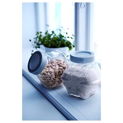 Банку з кришкою FÖRVAR 000.302.62 IKEA (ИКЕА ФОРВАР), фото 4